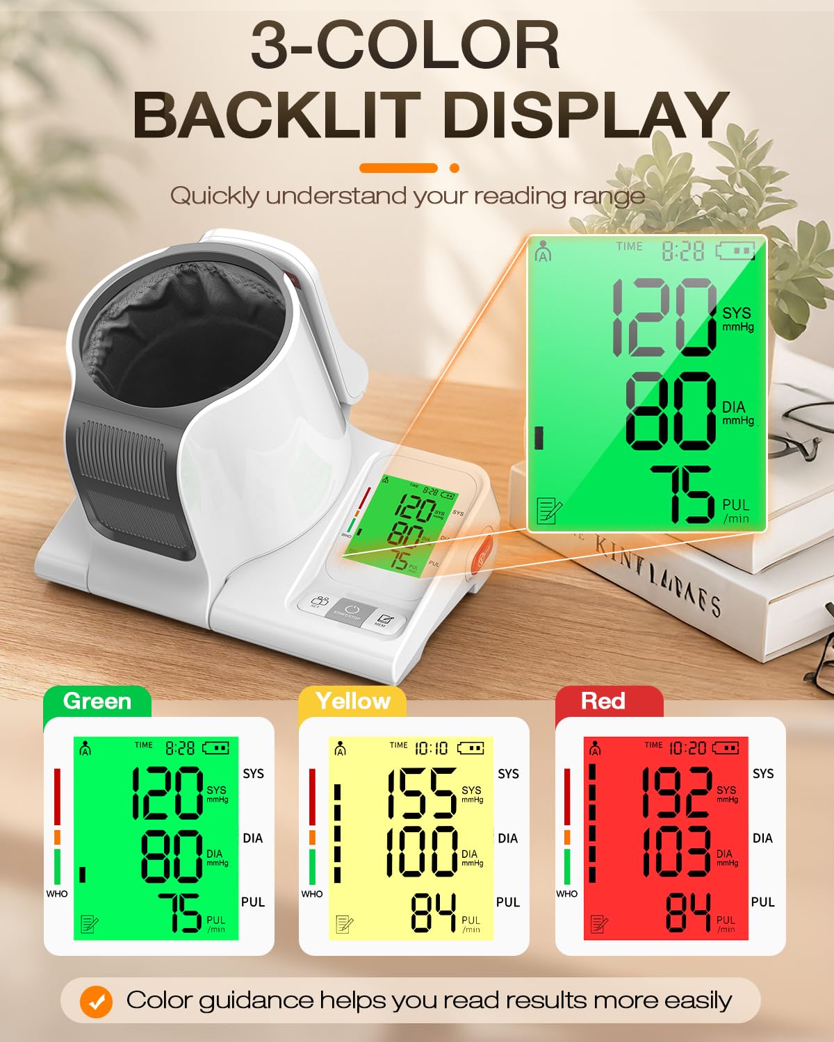 Upper Arm Blood Pressure Monitor Large Y8116