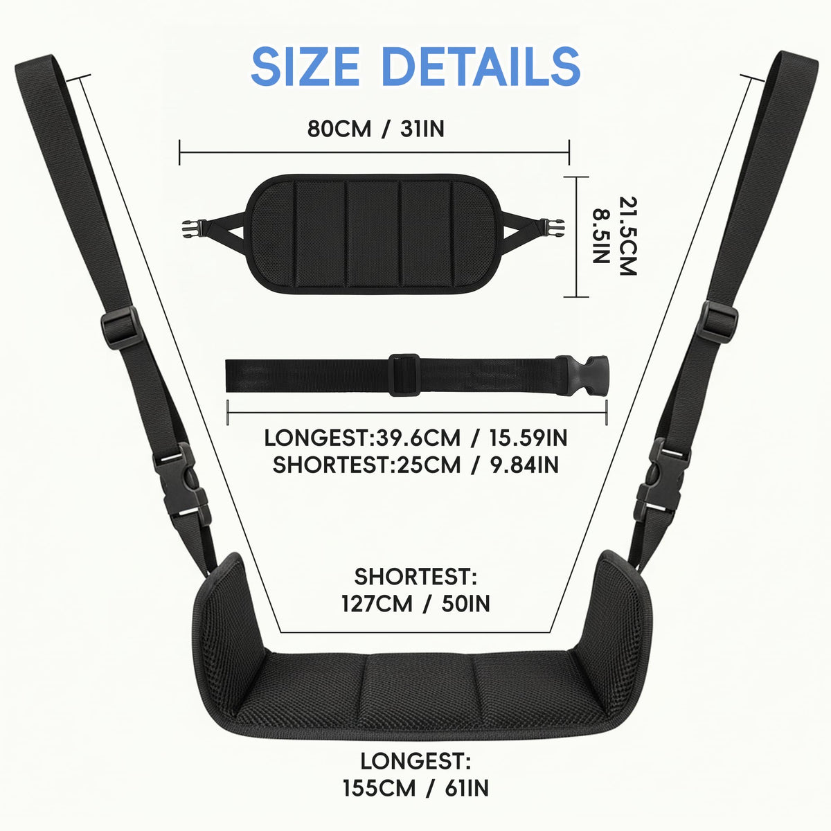 Wheelchair Foot Rest with Adjustable Leg Support T68088