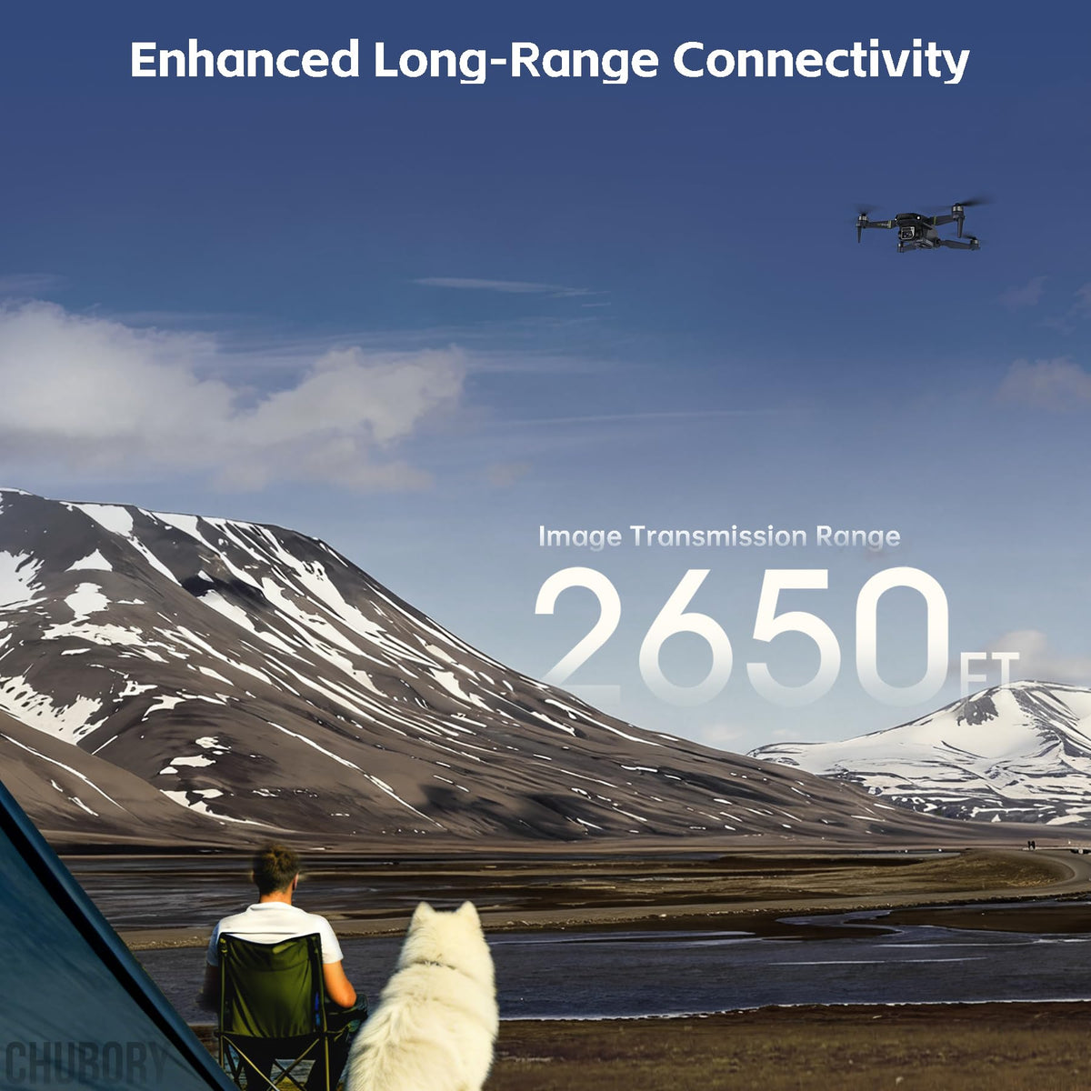 4K Foldable Drone with Camera K764