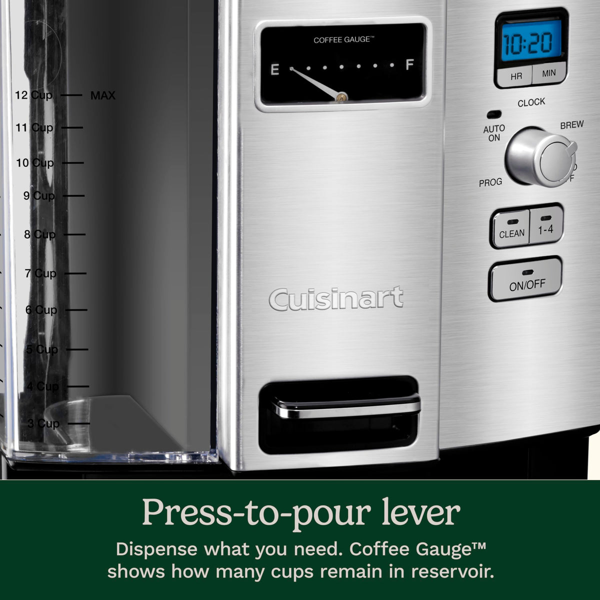 Programmable Self-Cleaning 12-cup Drip Coffee Maker C2230
