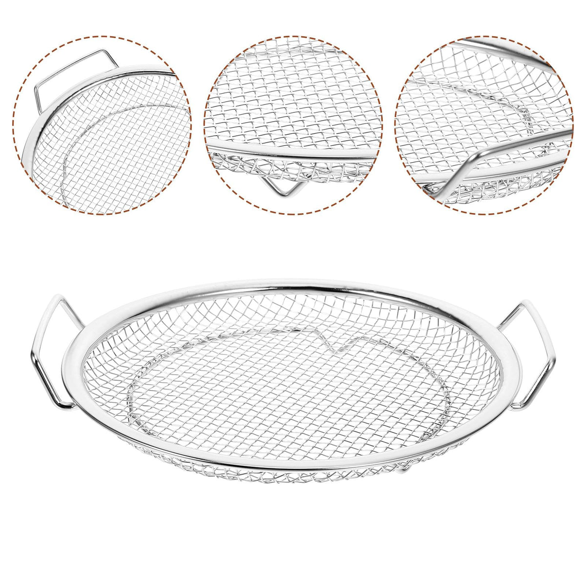Stainless Steel Frying Basket Strainer 18cm U114415