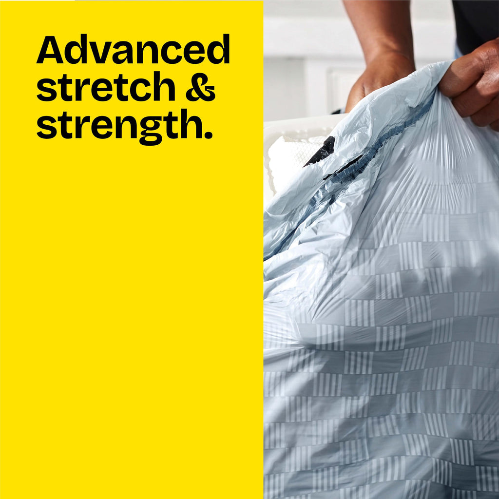 13 Gallon Lavender Tall Kitchen Trash Bags 40 Count S980