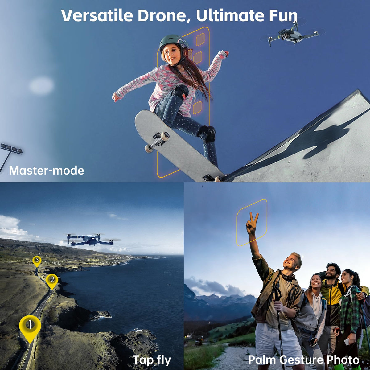 4K Foldable Drone with Camera K764