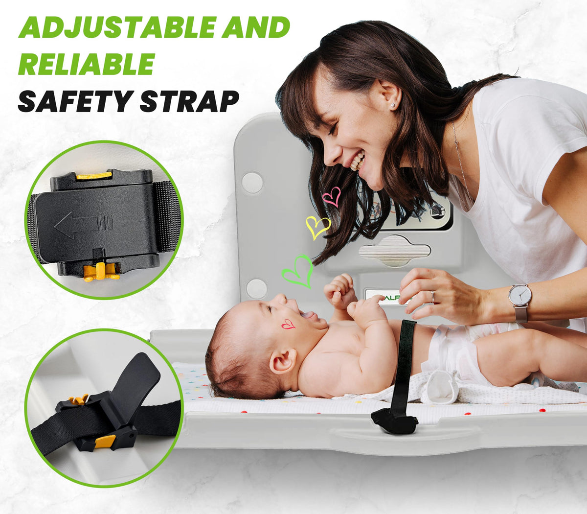 Wall Mounted Baby Changing Station S69587
