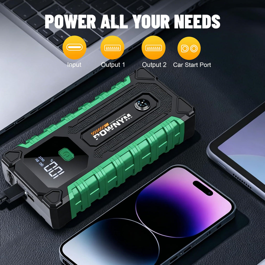 12V Battery Booster Pack with LED Light E3346