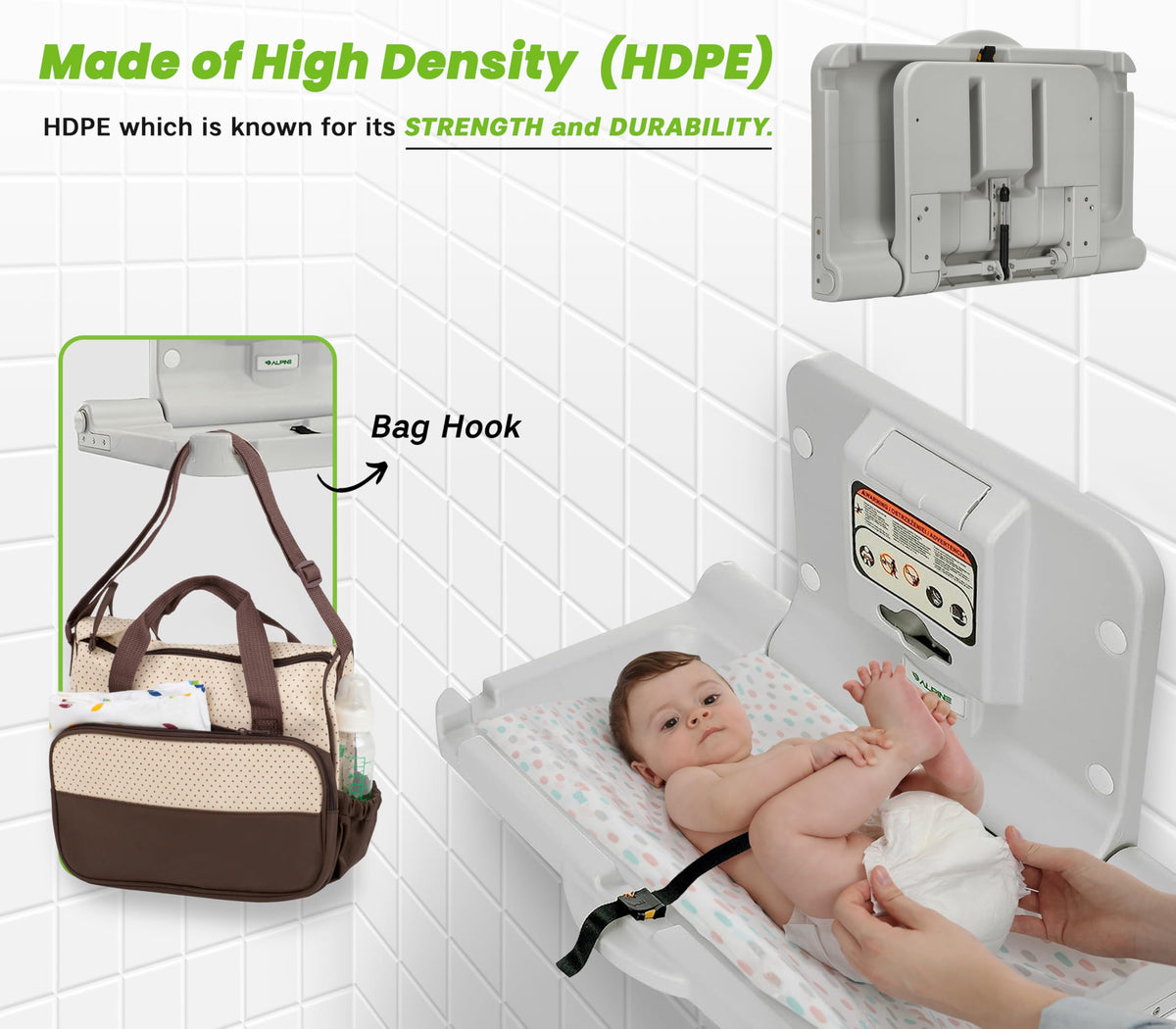 Wall Mounted Baby Changing Station S69587