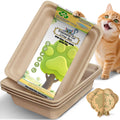 Disposable Litter Box for Cats Large 2/4/6/8-Pack 17.5X 13.5in Leak-Proof L813947