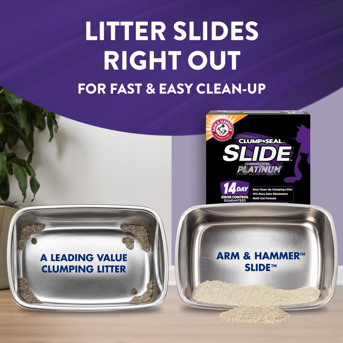 Clumping Cat Litter, 27.5 Lbs D80940