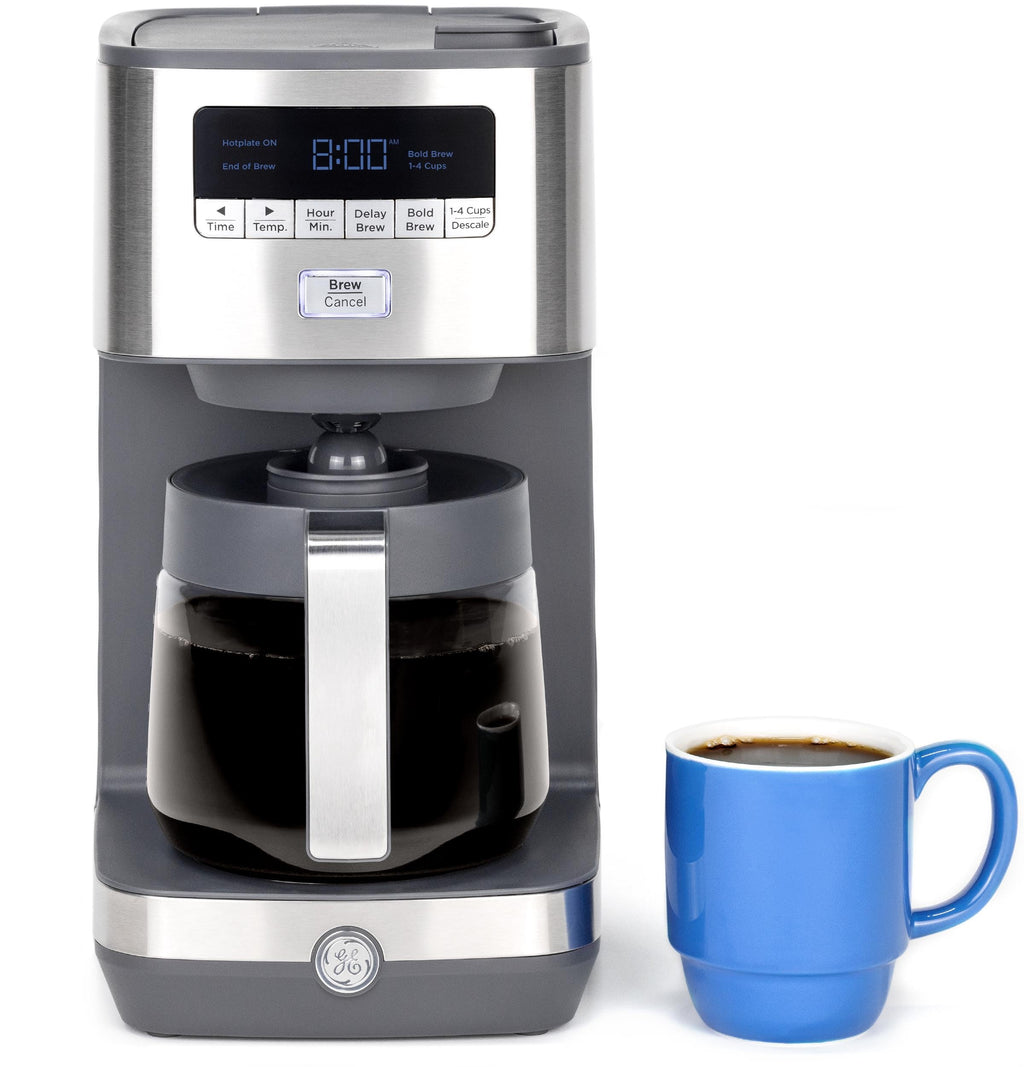 12-Cup Stainless Steel Drip Coffee Maker with Timer K485
