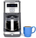 12-Cup Stainless Steel Drip Coffee Maker with Timer K485