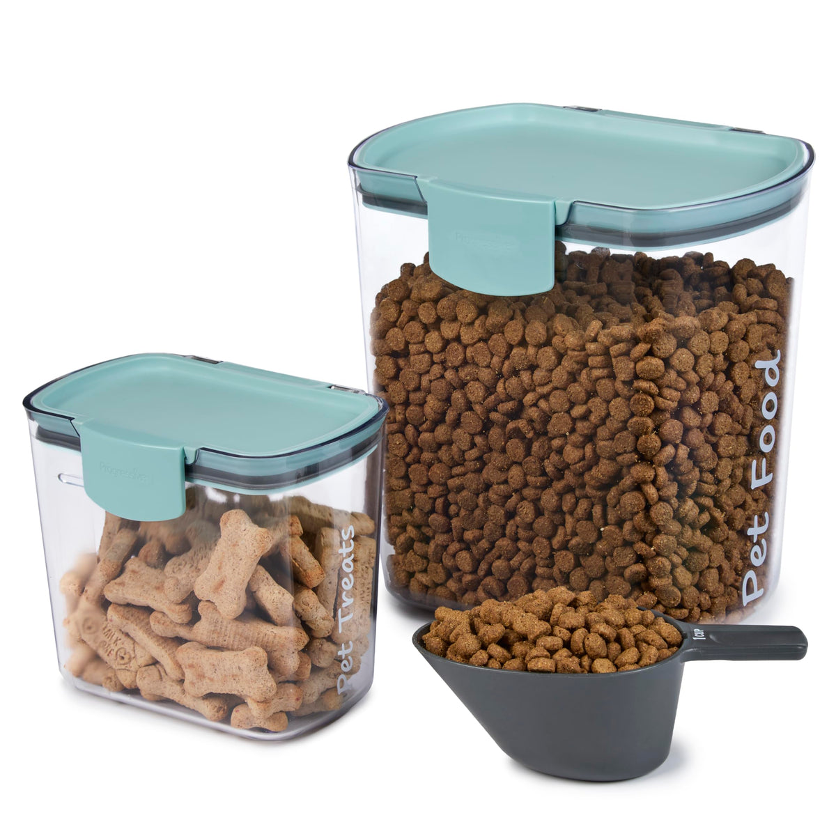 Airtight Pet Food Storage Container Set with Pour Spout J9900