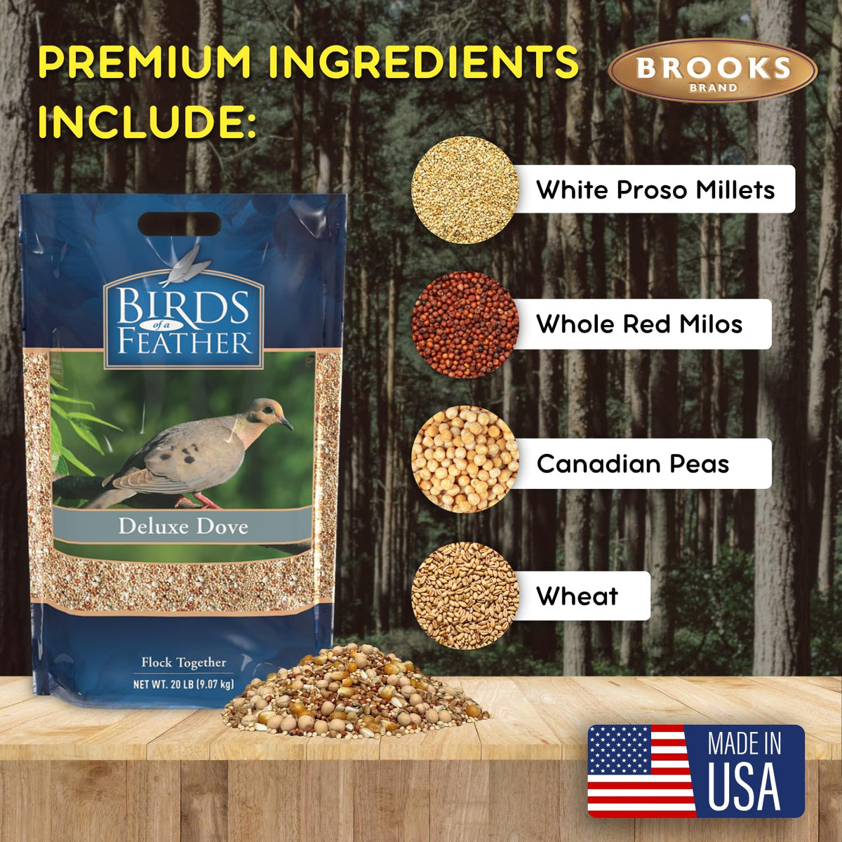 Dove Bird Seed 20 Pound H9732