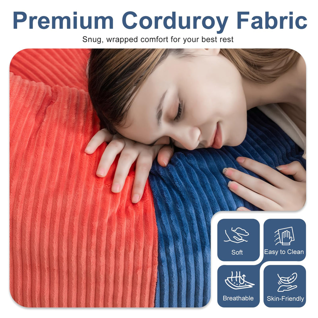 Shredded Foam Bean Bag Chair with Arms F230