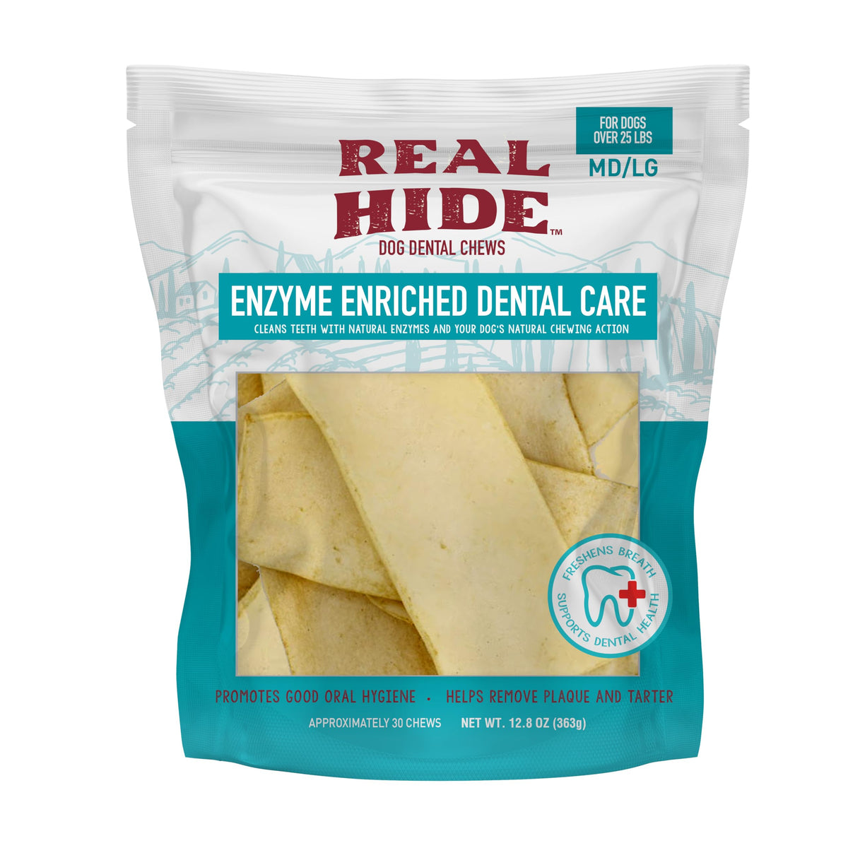 Enzyme Dental Care Dog Chews for Medium/Large Dogs W3420