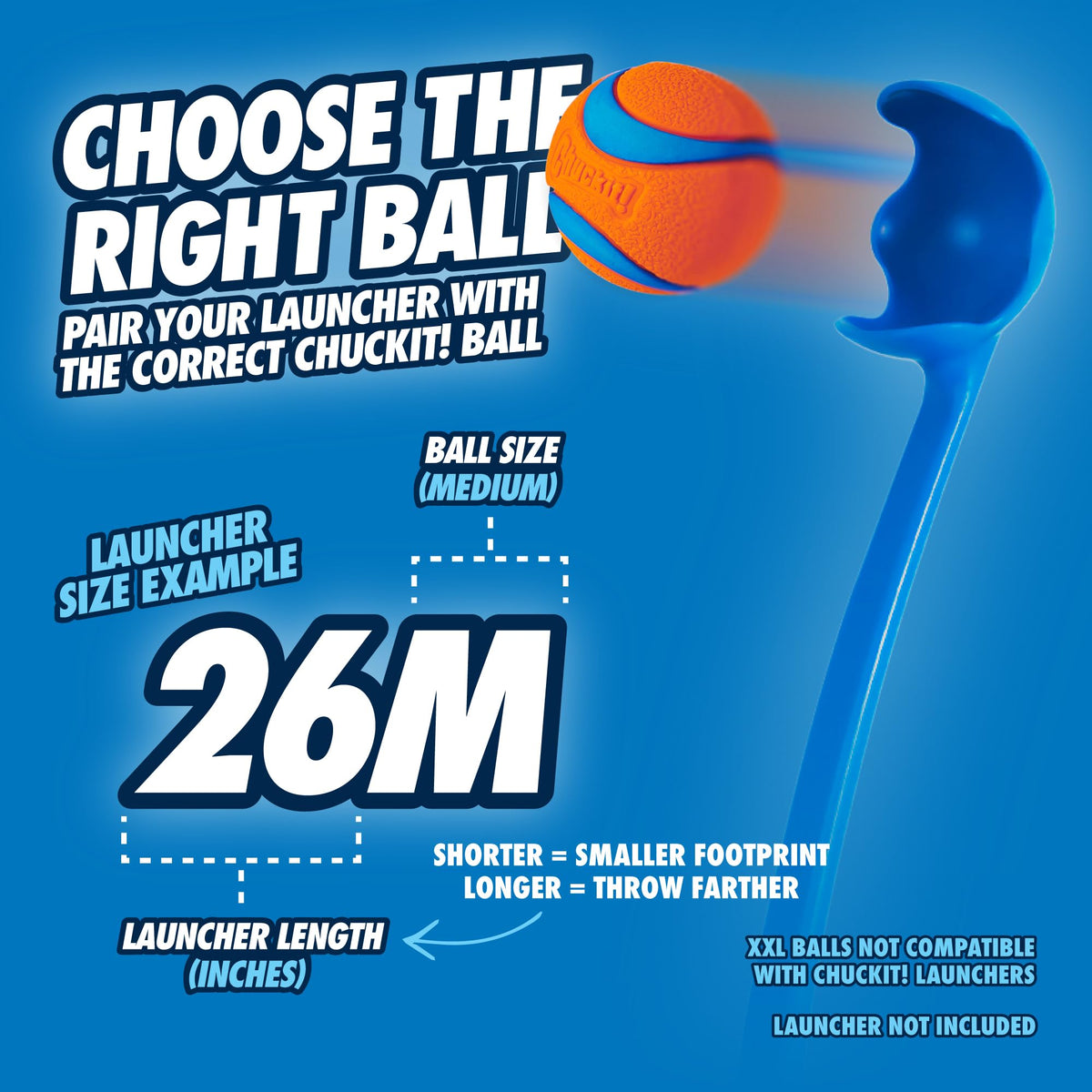 Dog Ball Launcher with 2.5in Ball U525