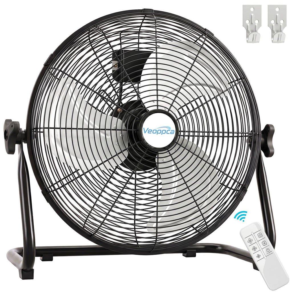18" Industrial High Velocity Floor Fan with Remote X1033