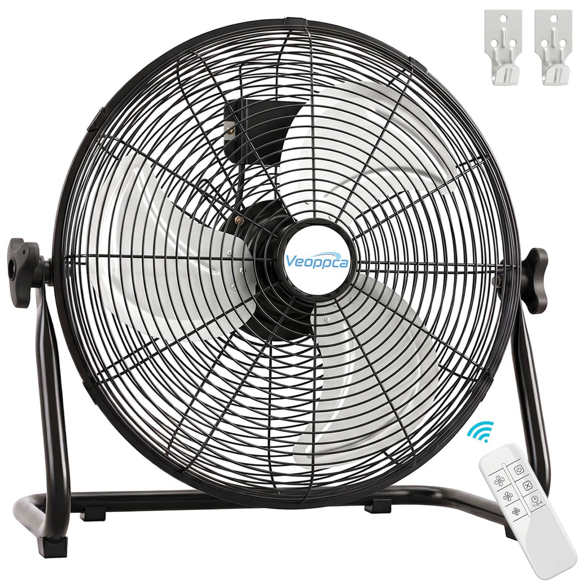 18" Industrial High Velocity Floor Fan with Remote X1033