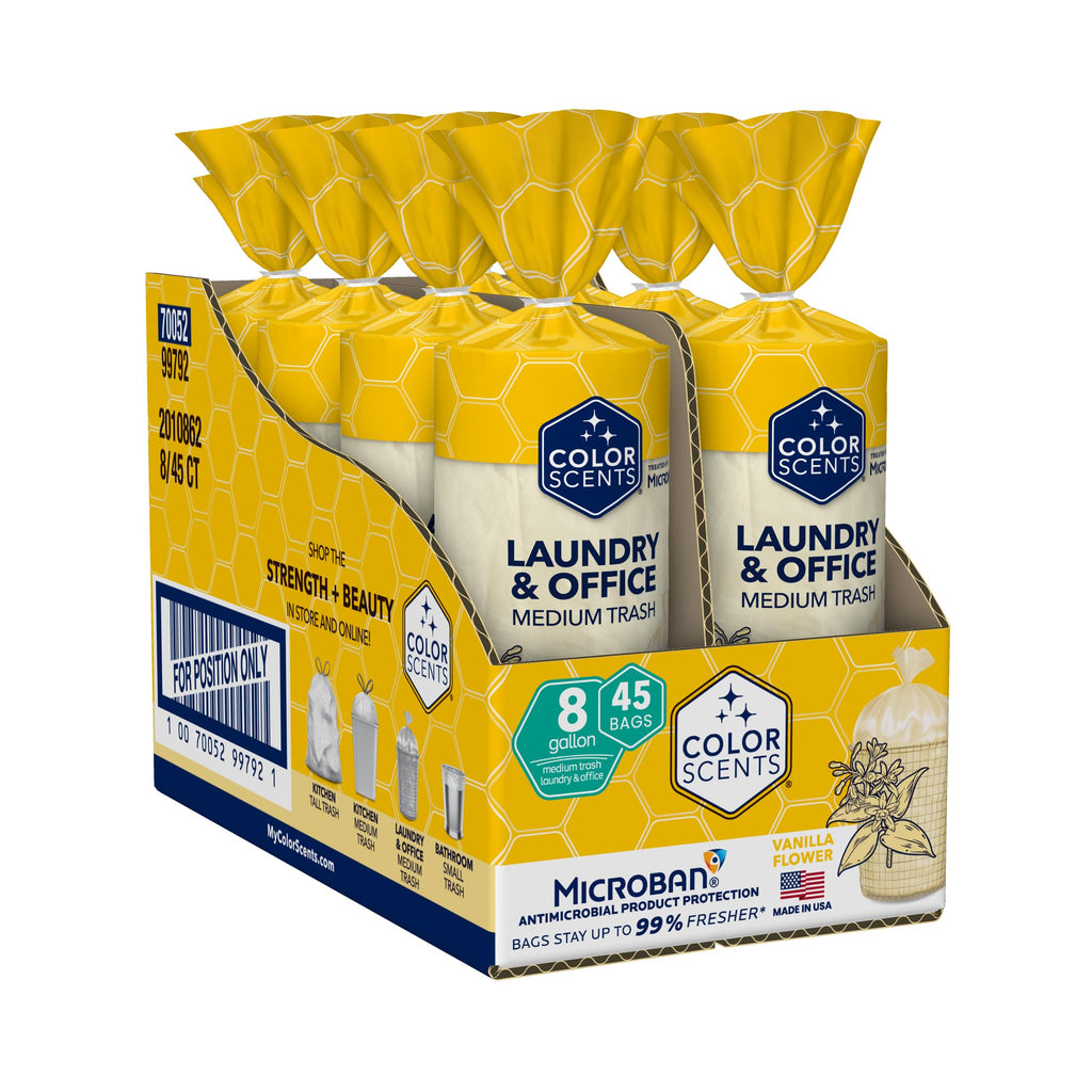 8 Gallon Twist Tie Trash Bags J80572